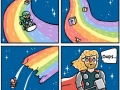 You broke rainbow road!