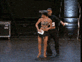Serious dance moves