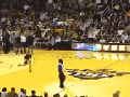 Teen dunks himself