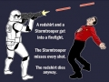 Troopers vs. Red shirts