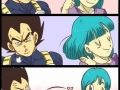 Vegeta and Bulma