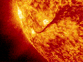 Power of a solar flare