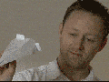 Perfect paper airplane