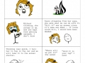 Life stories via rage comics