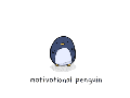 Motivational penguin