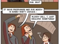 Oblivious Weasley twins