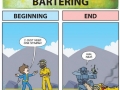 Fallout beginning vs end