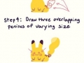 How to draw Pikachu