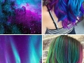 This galaxy hair trend