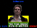 Tom Cruise run-o-meter
