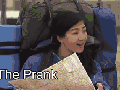 Tourist prank