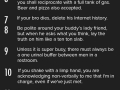 Essential guy code laws