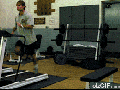 Impressing a girl at gym