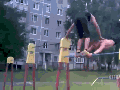 Urban gymnastics
