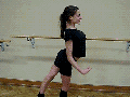 She's flexible!
