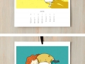 A cat calendar