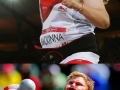 Shot put faces