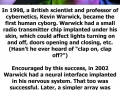 First human cyborg