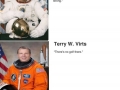 Astronauts describing space