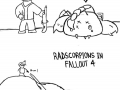 Radscorpions in Fallout