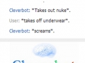Cybers*x with cleverbot