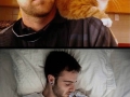 How to be manly with cats