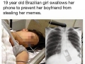 What the...