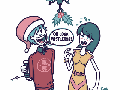 Oh look, mistletoe!