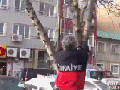 Rescuing cat