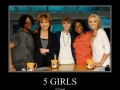 5 girls