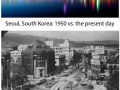 Cities now and then