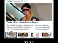 Paris banned
