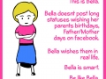 Be like Bella