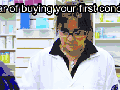 Buying your first c*ndoms