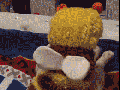 Cat in bee suit