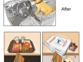 Before & after getting a dog