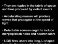 Gravitational waves