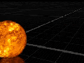 The size of a black hole