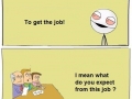 Job expectations