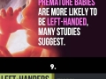 Facts about left-handers