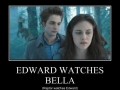 Edward watches Bella