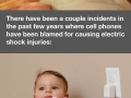 Phone charging warning