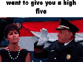 High five fail