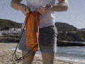 Inflatable lounge bag