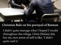 Christian Bale on Joker