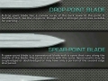 Guide to knife blades