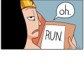 Batman being funny