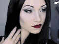 Morticia Addams cosplay