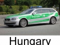 Police cars around the world