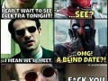 A blind date